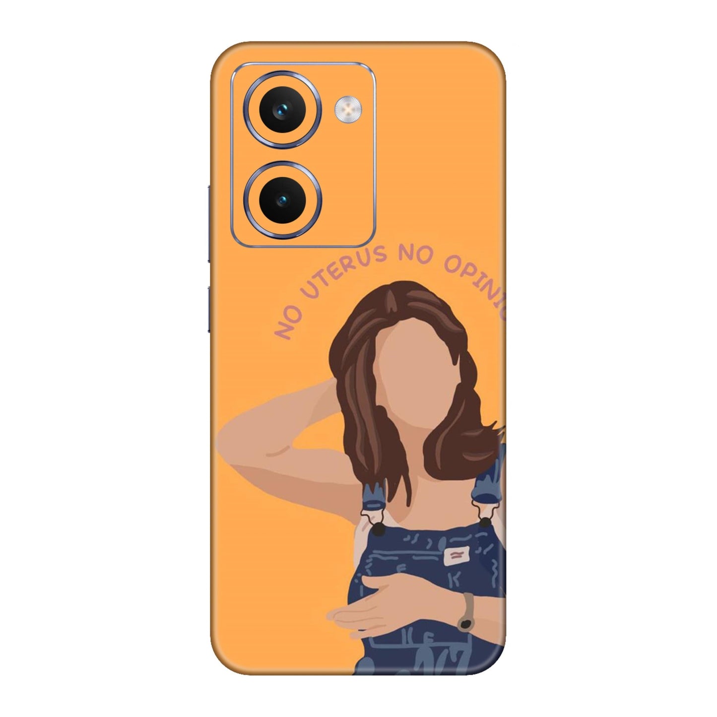 No Uterus No Opinion Mobile Skin For Realme P3 Ultra 5g