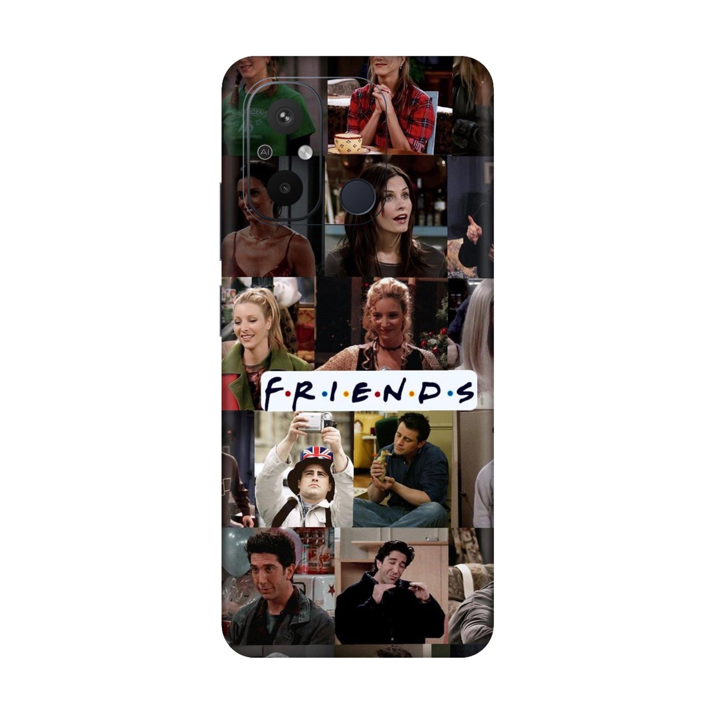 Six Friends Portrait Grid Mobile Skin For Redmi 12C