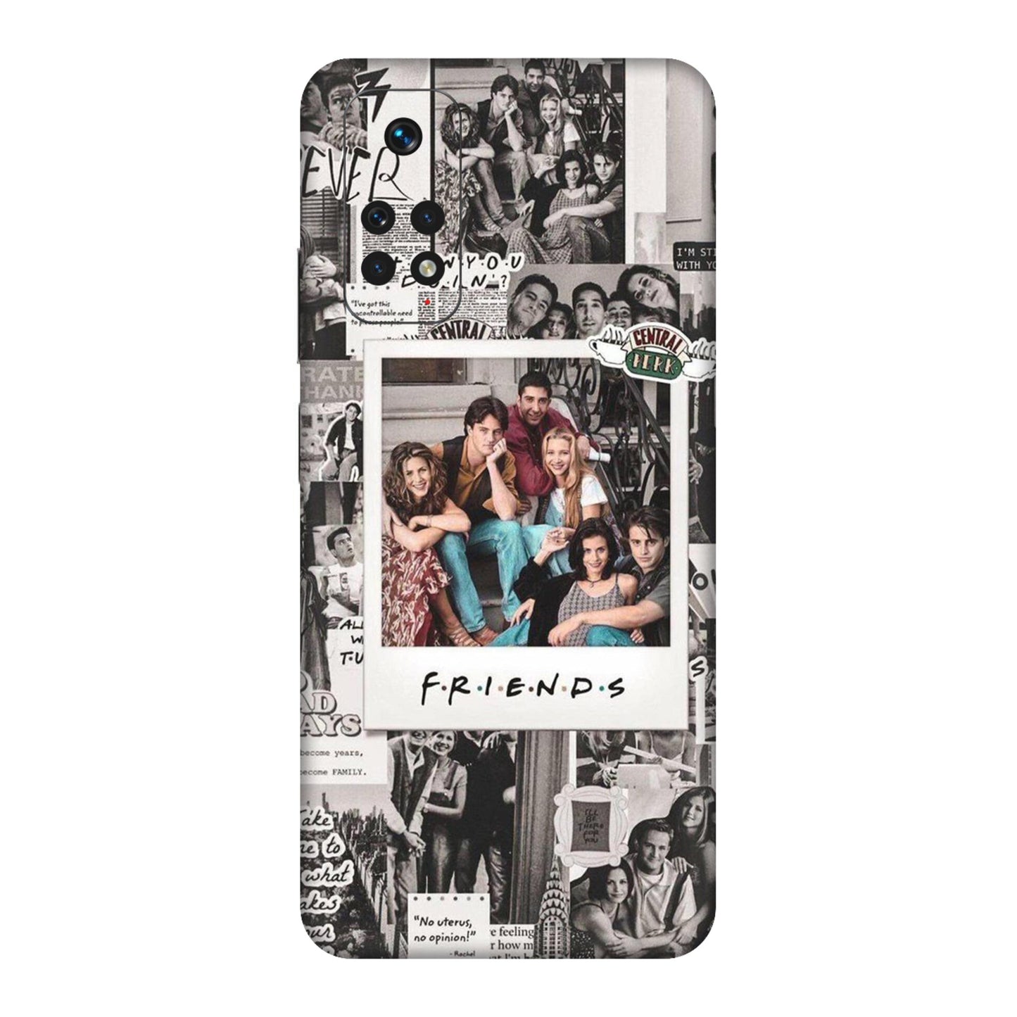 Vintage Friends Collage Mobile Skin For Redmi Note 11