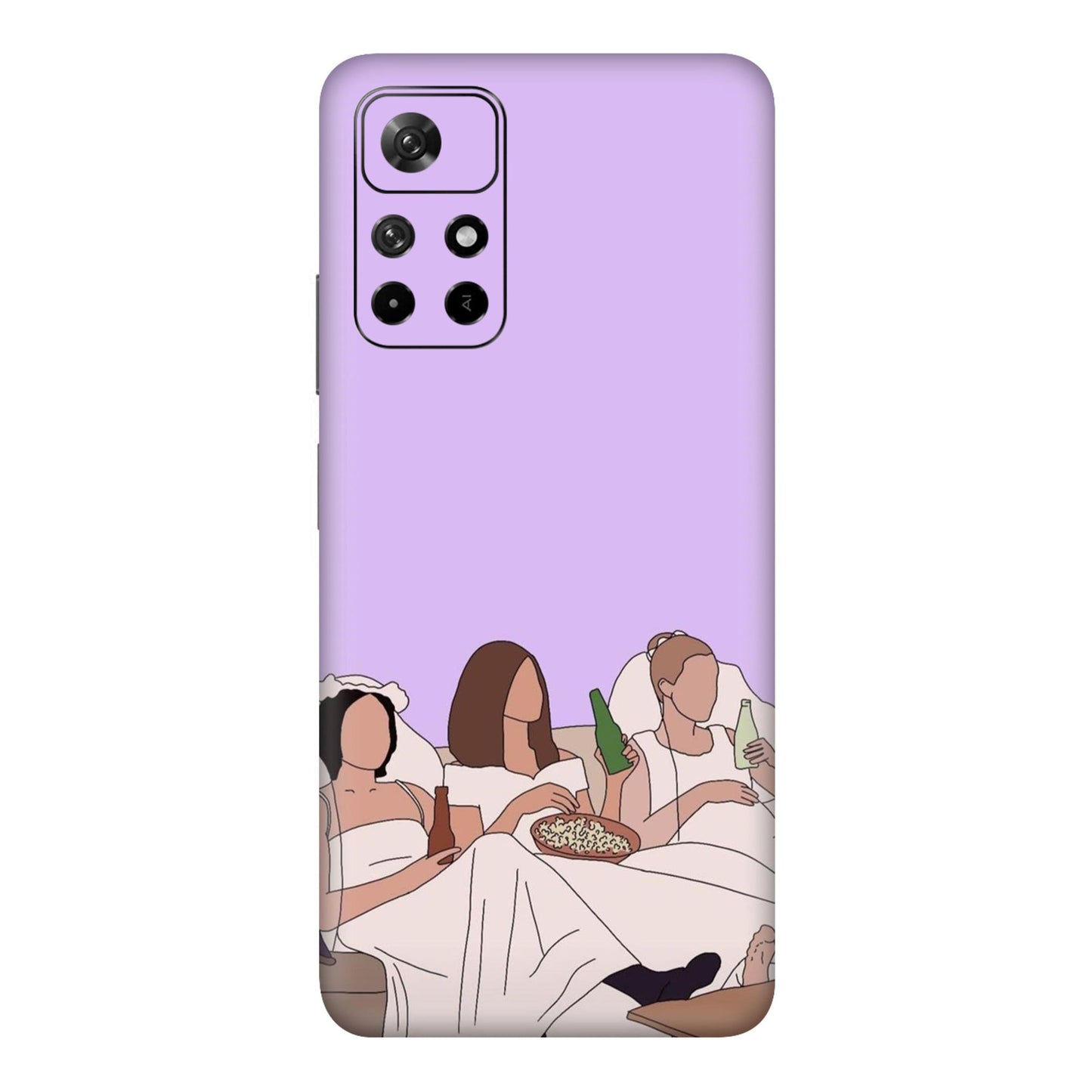 Bride Brigade Hangout Mobile Skin For Redmi Note 11T 5g