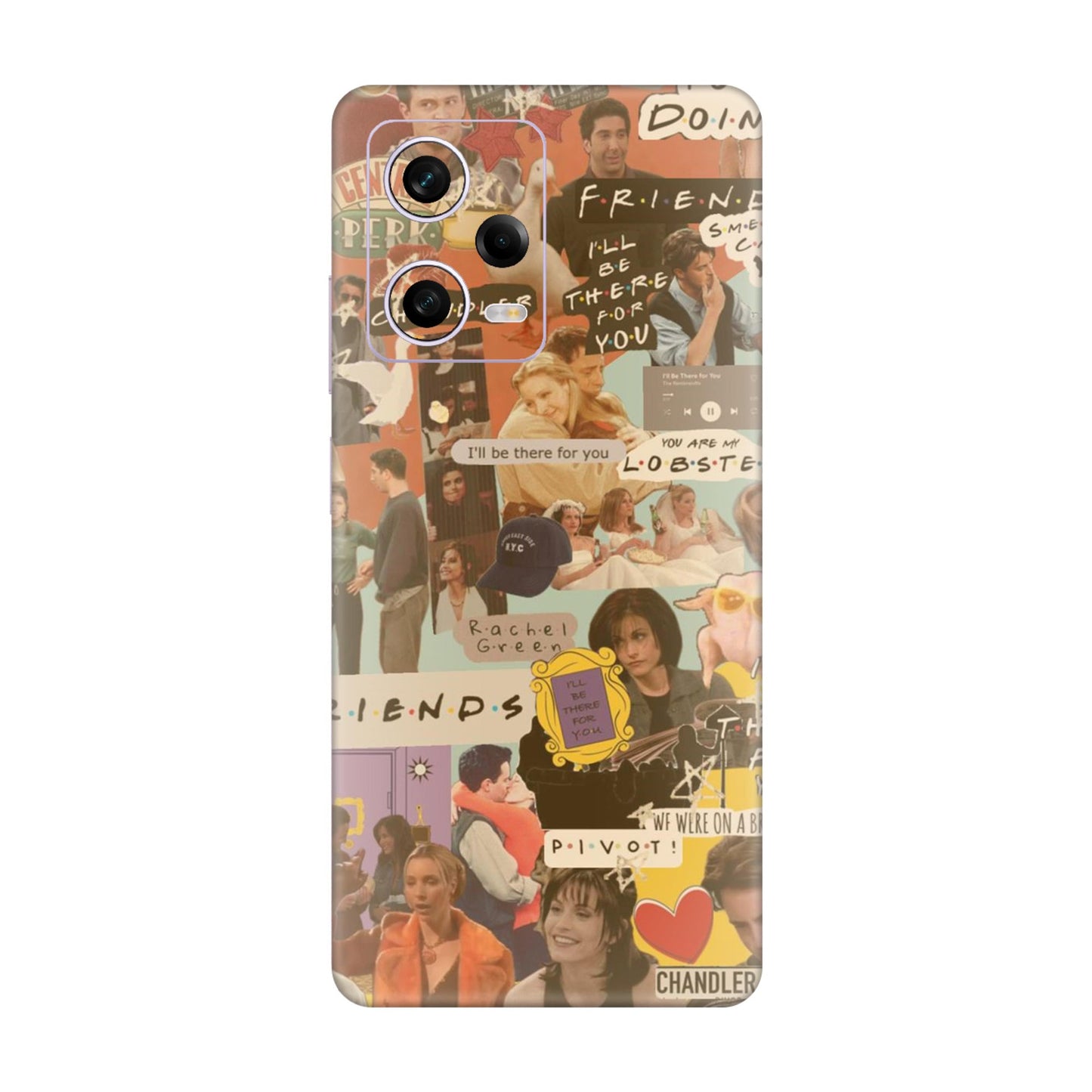 Ultimate Friends Collage Mobile Skin For Redmi Note 12 Pro 5g
