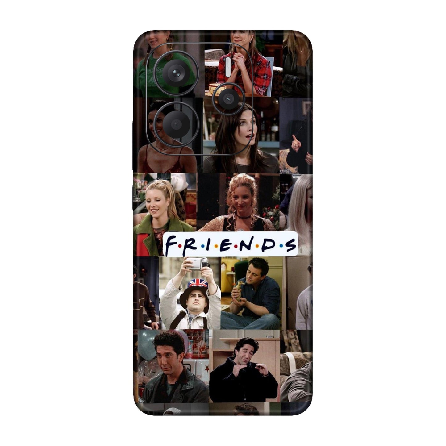 Six Friends Portrait Grid Mobile Skin For Redmi Note 14 5g