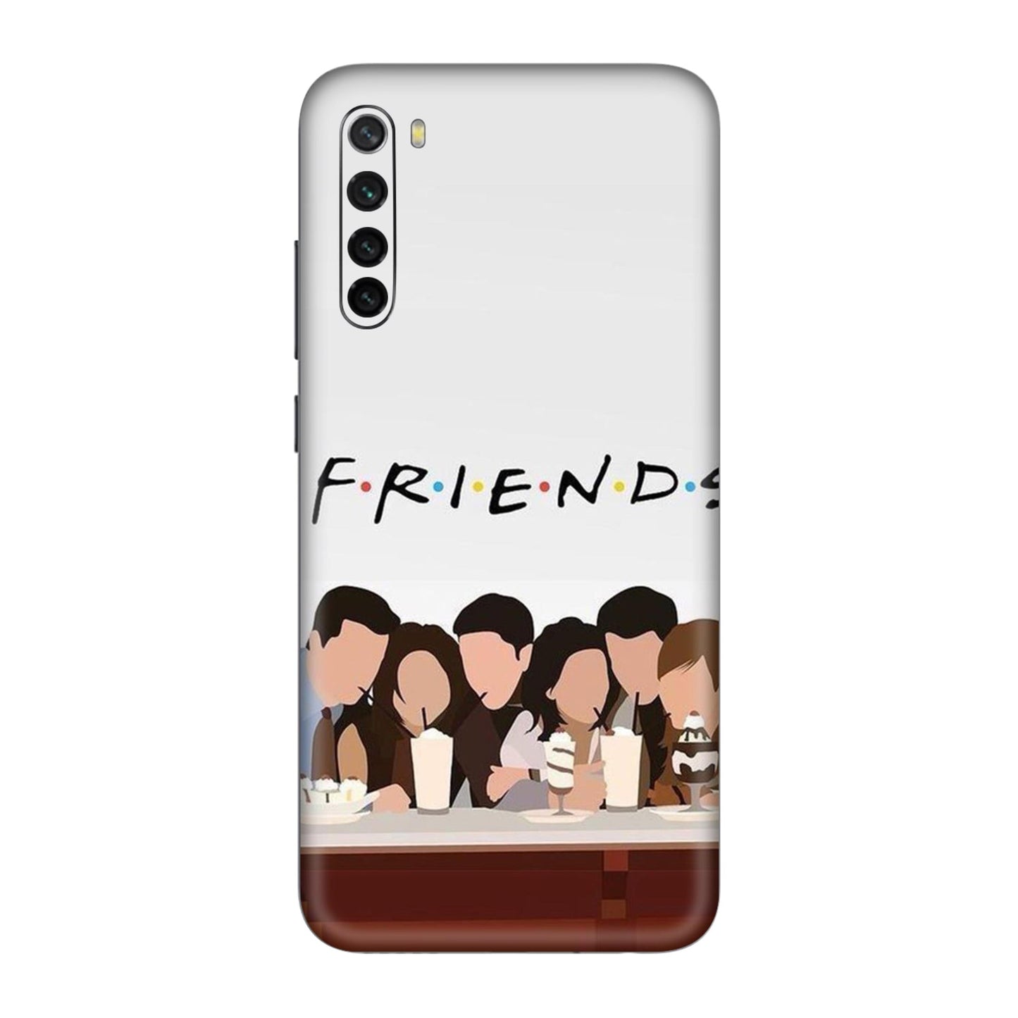 Six Scoops and Six Friends Mobile Skin For Redmi Note 8