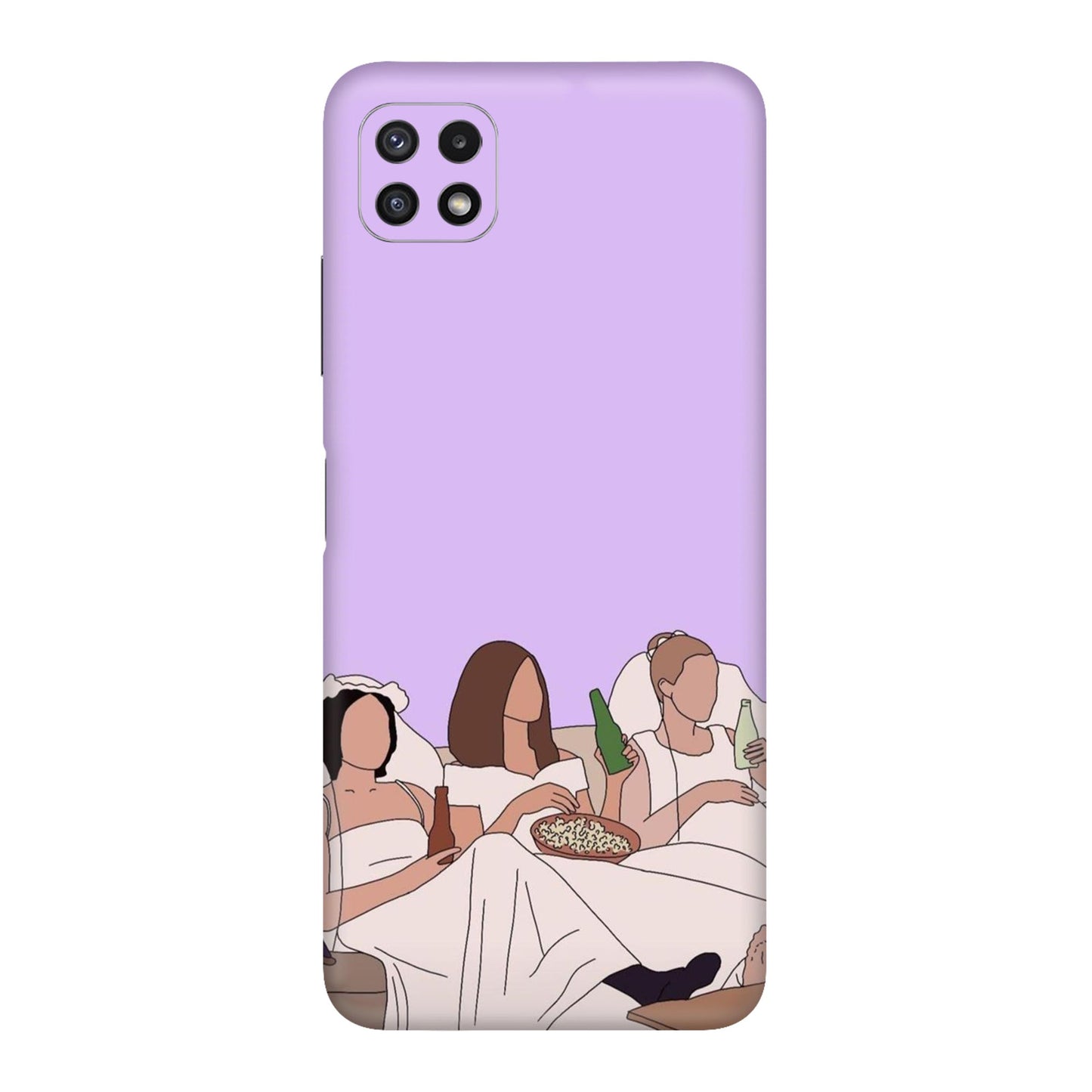 Bride Brigade Hangout Mobile Skin For Samsung Galaxy A22 5g