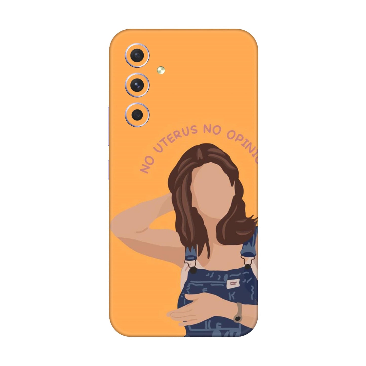 No Uterus No Opinion Mobile Skin For Samsung Galaxy A54 5g