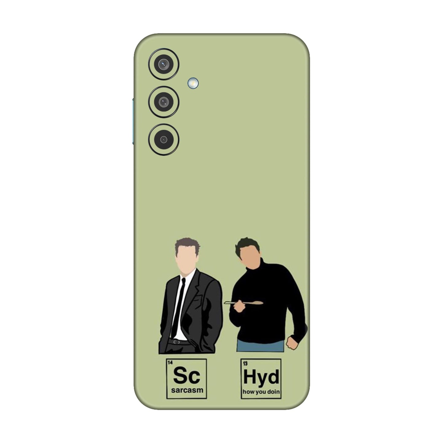 Periodic Table of Friends Mobile Skin For Samsung Galaxy M35 5g