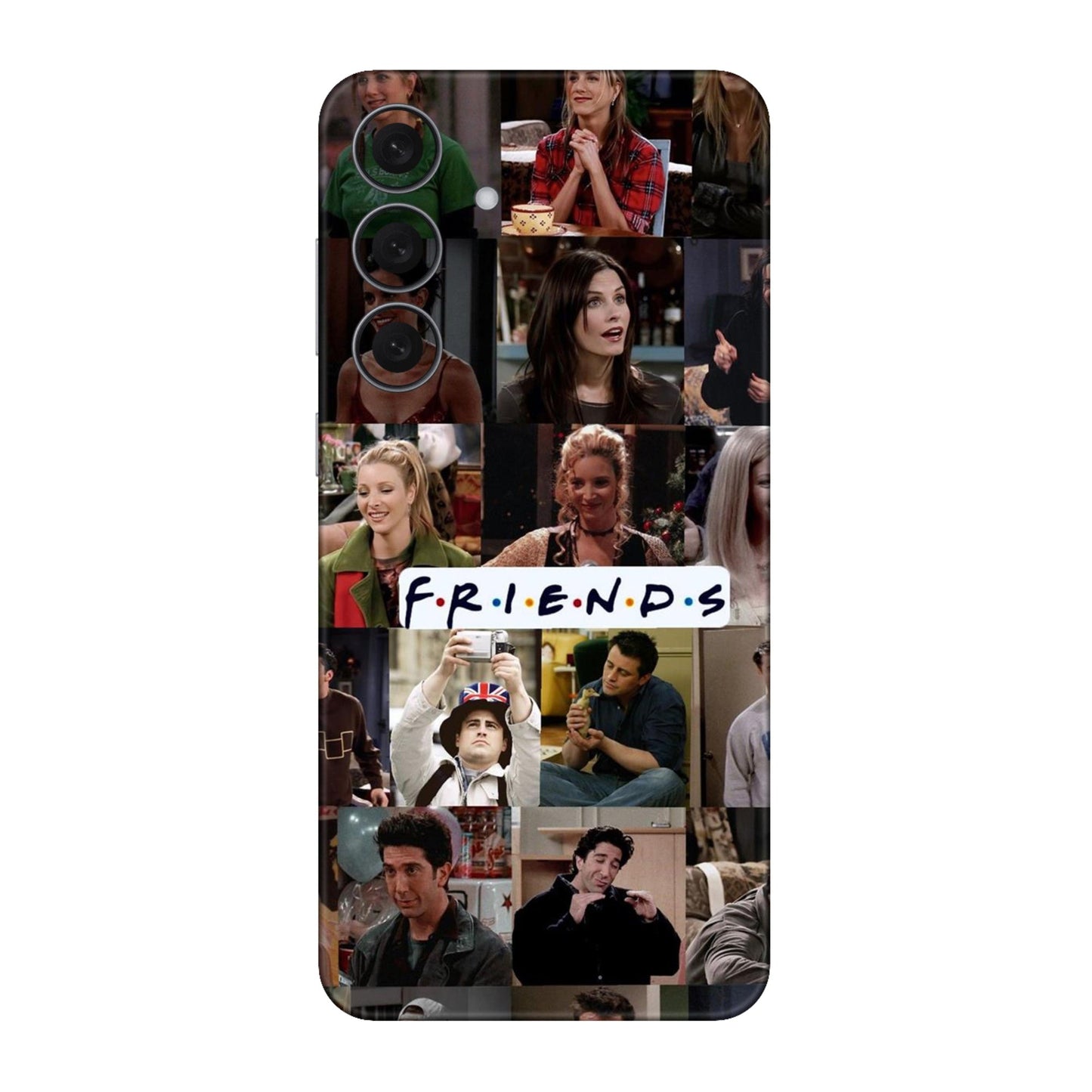 Six Friends Portrait Grid Mobile Skin For Samsung Galaxy S25 Fe 5g