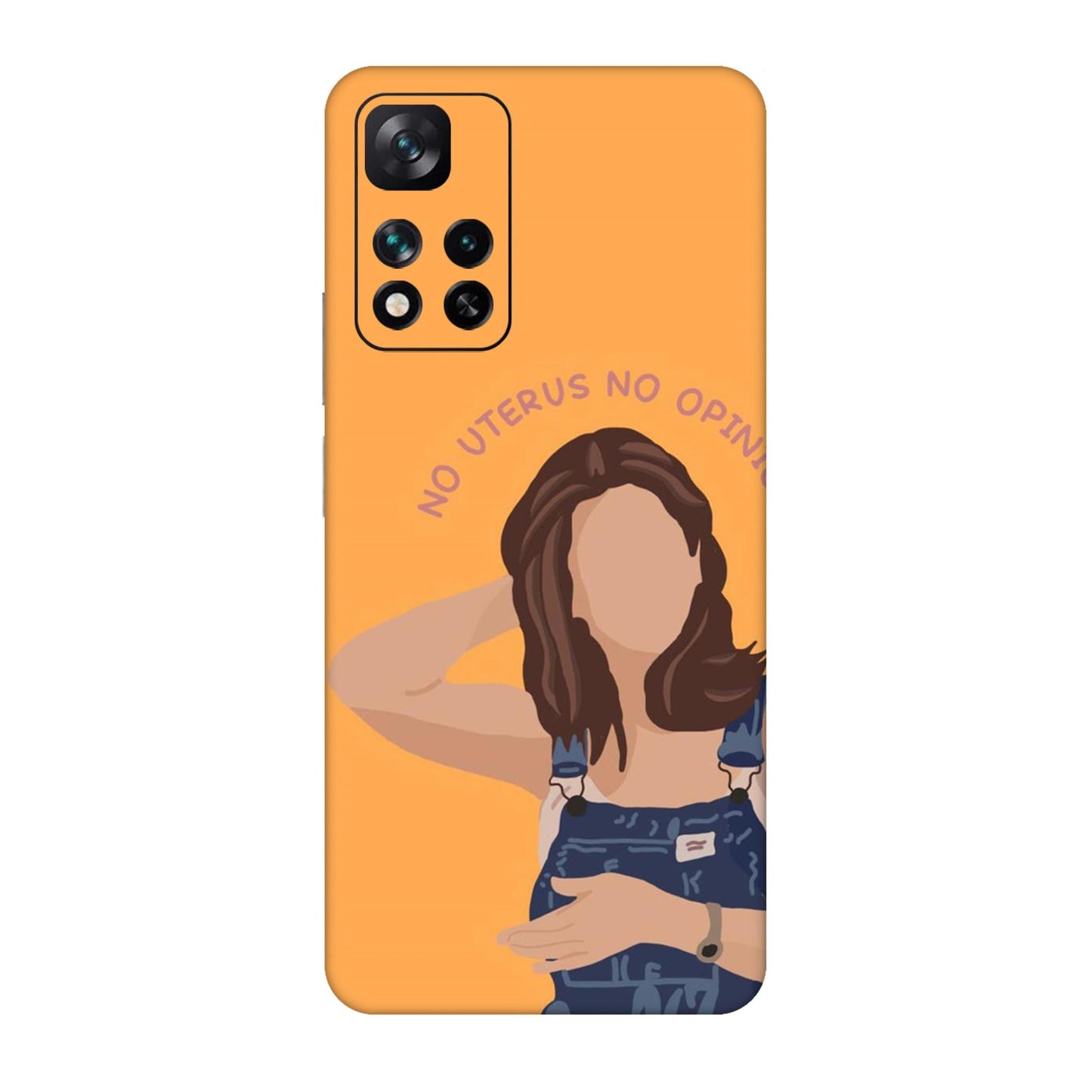 No Uterus No Opinion Mobile Skin For Xiaomi 11i 5g