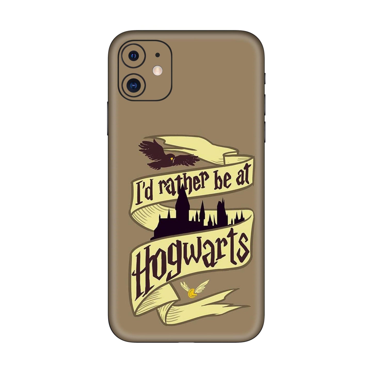 I'd Rather Be at Hogwarts Mobile Skin For iPhone 11