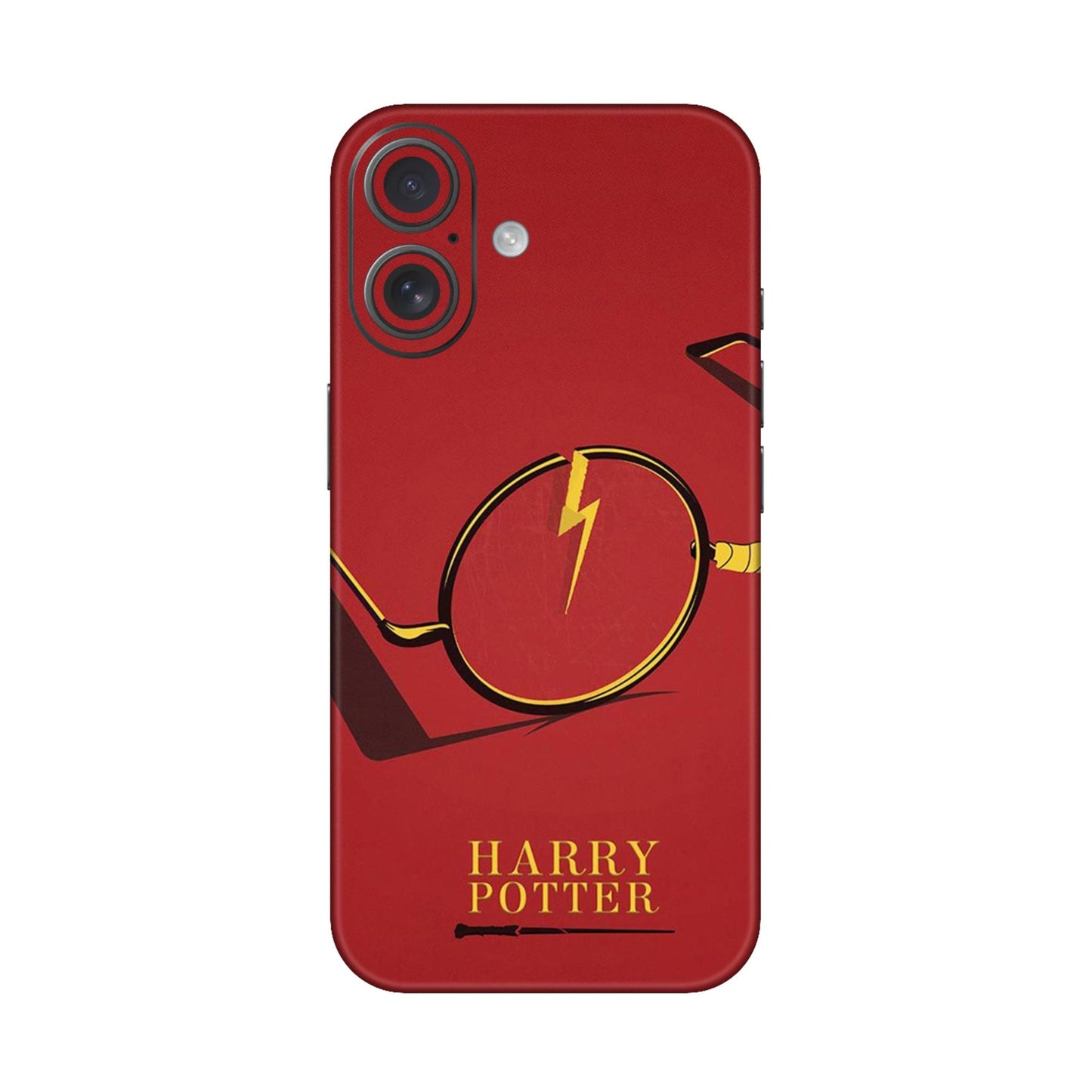 Minimalist Harry Potter Glasses Mobile Skin For iPhone 16