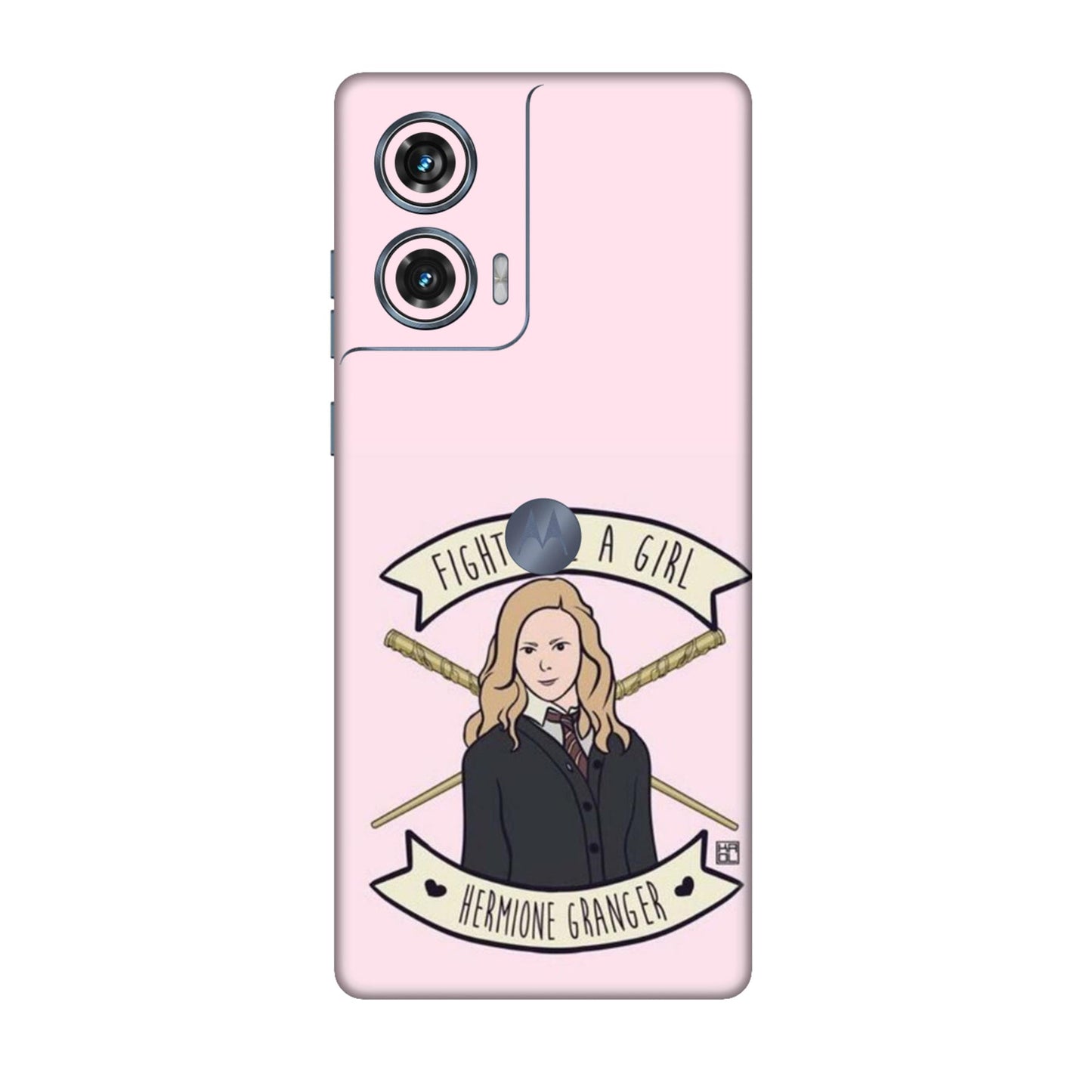 Fight Like a Girl Mobile Skin For Motorola Edge 50 Fusion 5G