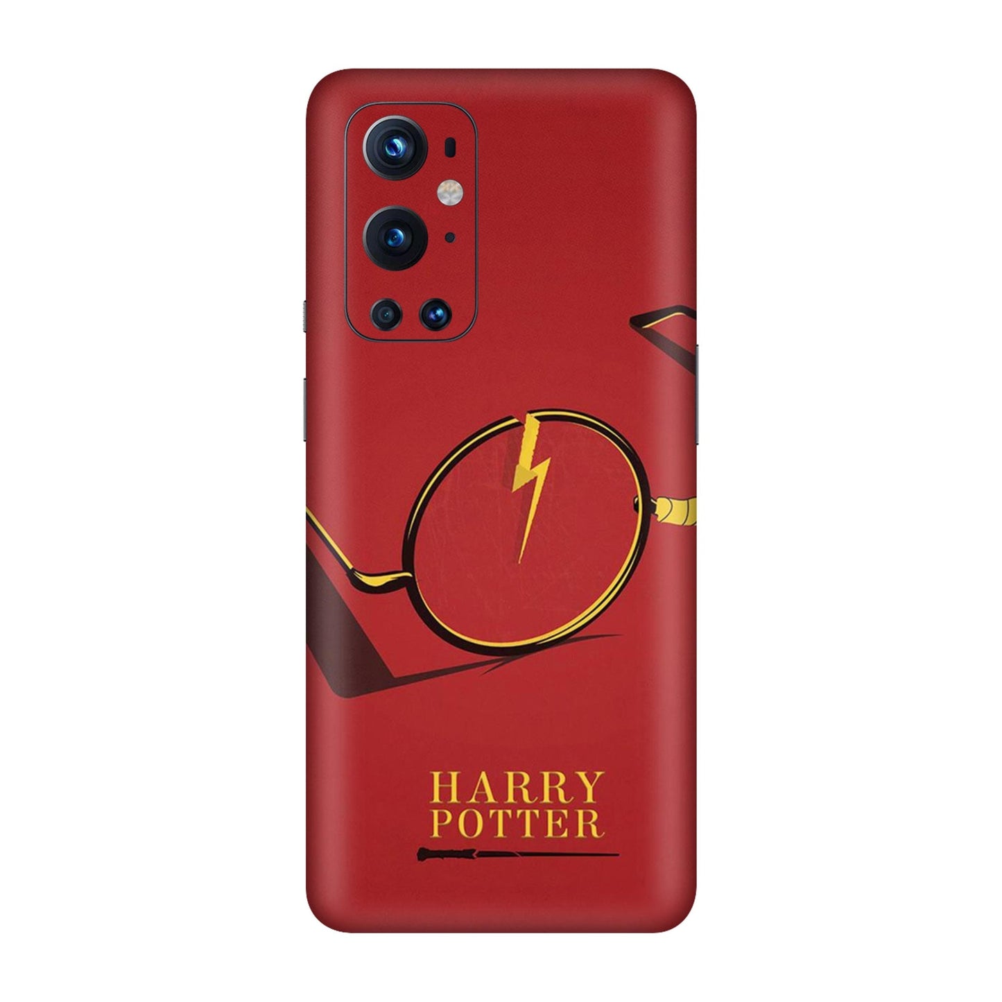 Minimalist Harry Potter Glasses Mobile Skin For OnePlus 9 Pro