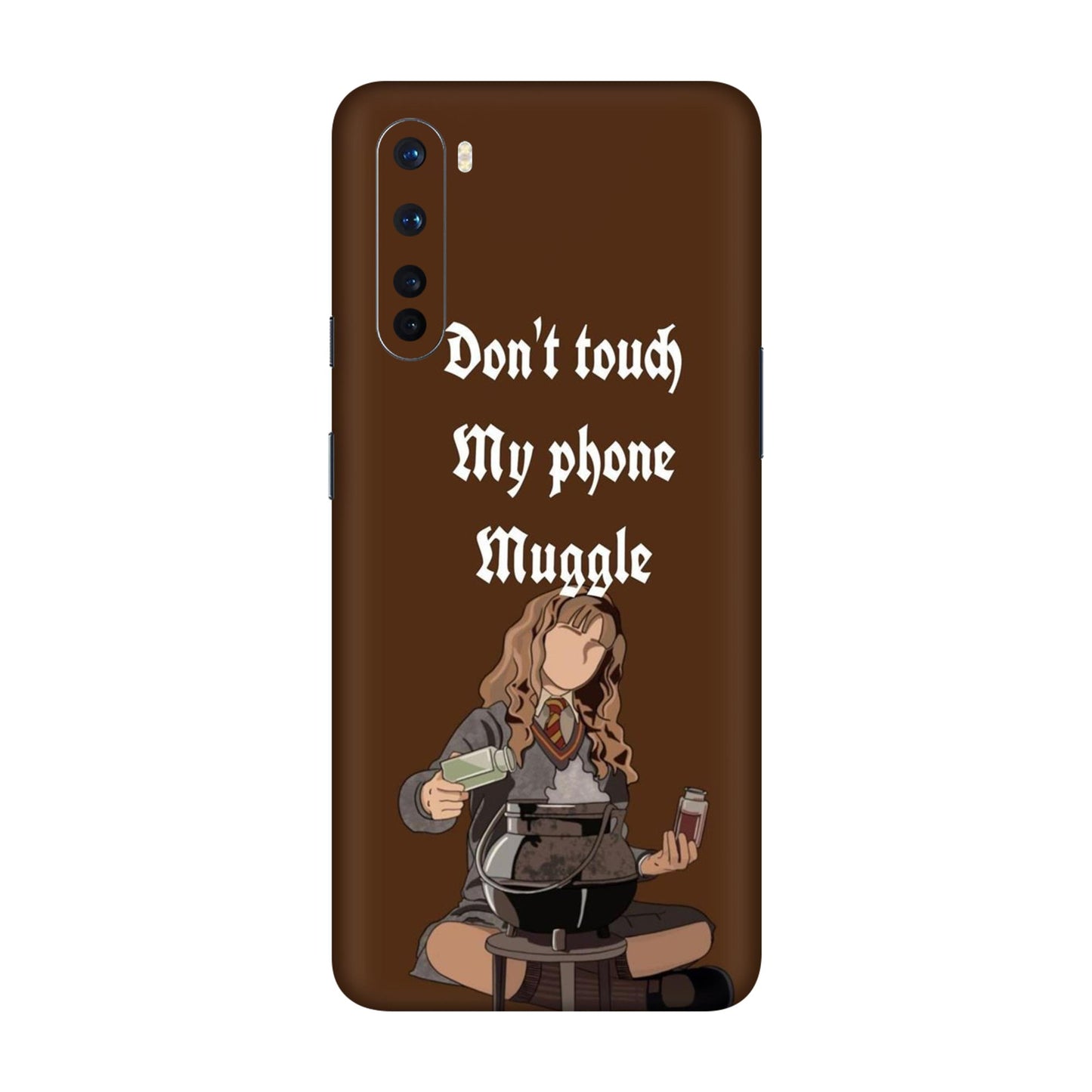 Hermione Don’t Touch My Phone, Muggle Mobile Skin For OnePlus Nord