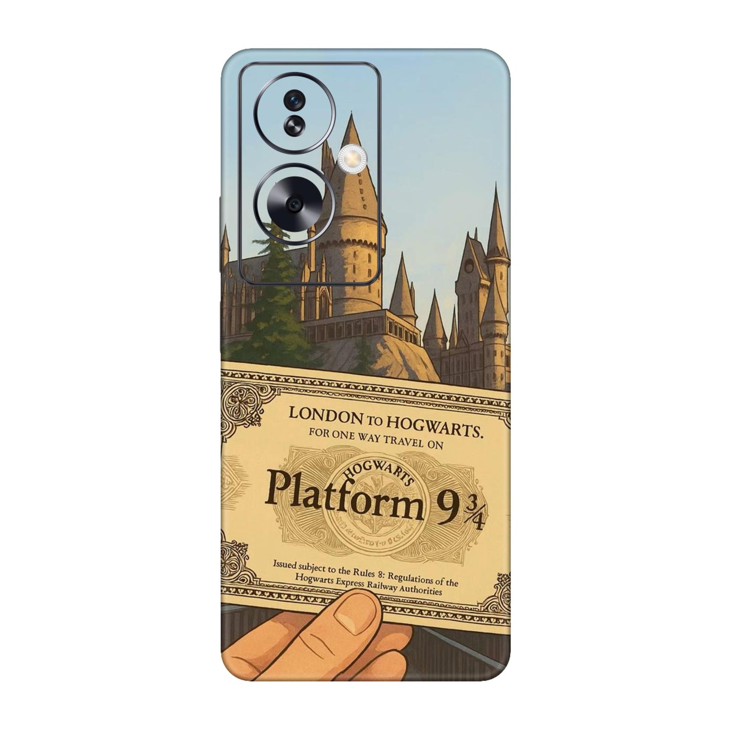 Hogwarts Express Ticket Mobile Skin For Oppo A79 5G