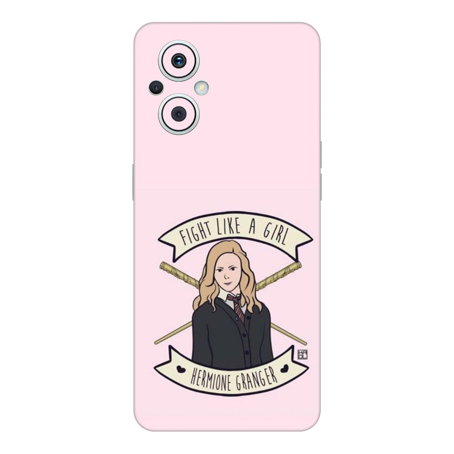 Fight Like a Girl Mobile Skin For Oppo F21s Pro 5G