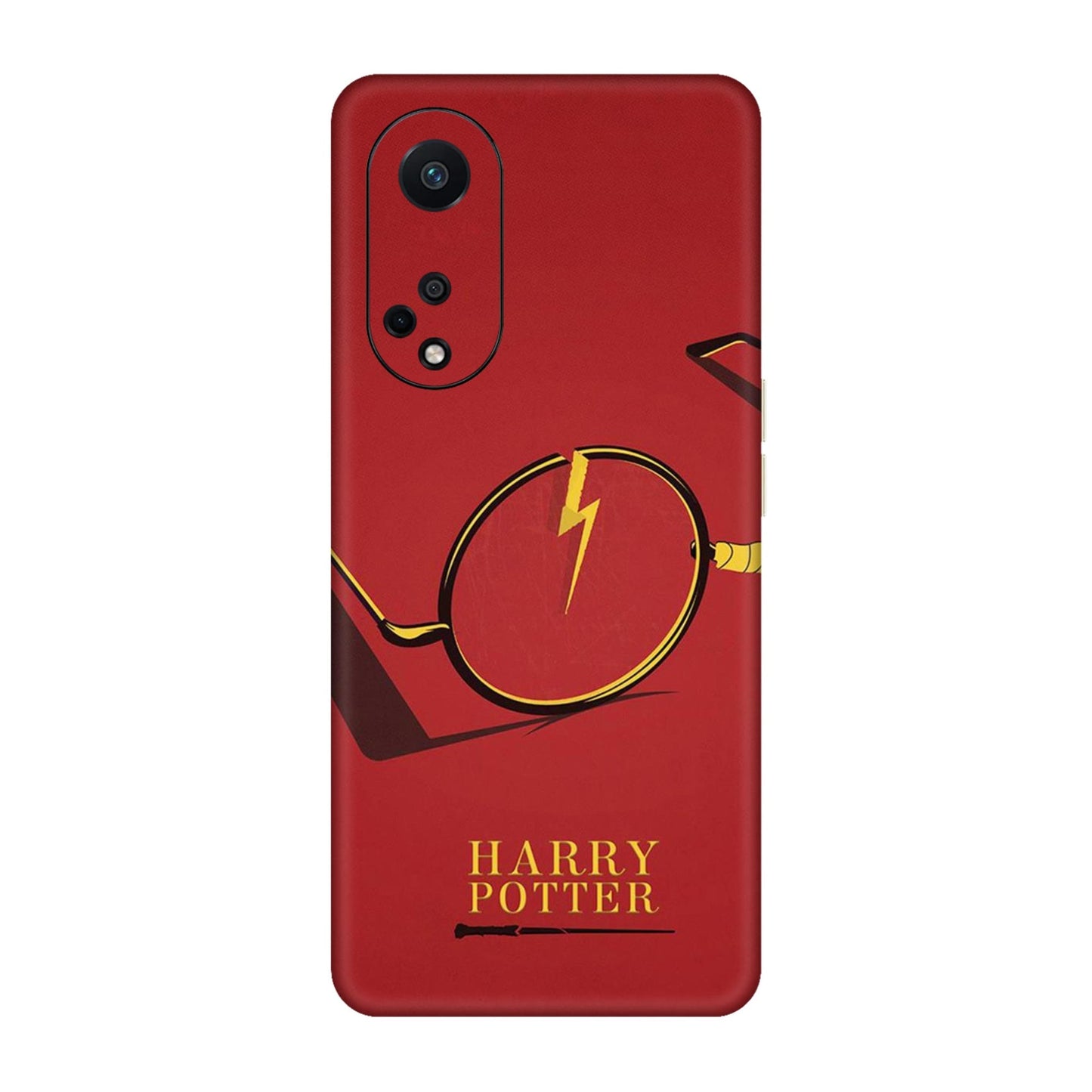 Minimalist Harry Potter Glasses Mobile Skin For Oppo F23 5G