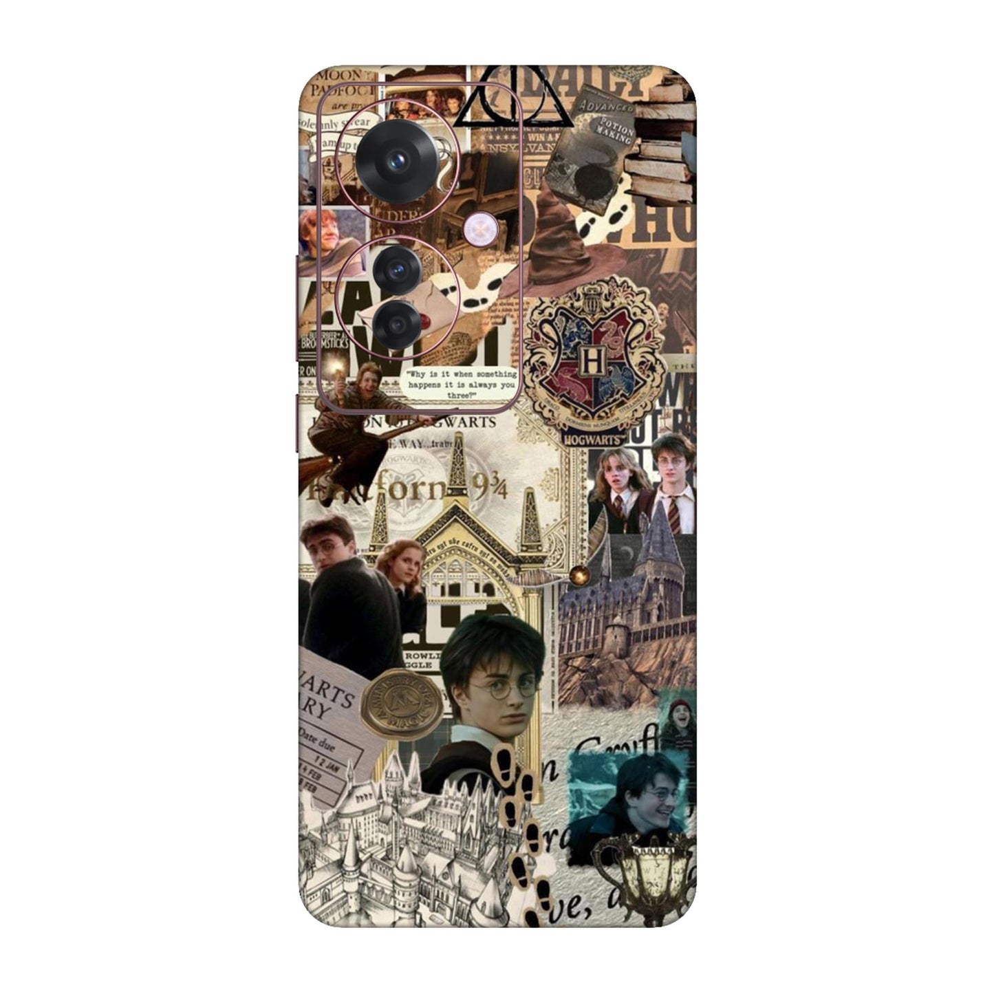 Hogwarts Legacy Collage Mobile Skin For Oppo F25 Pro 5G