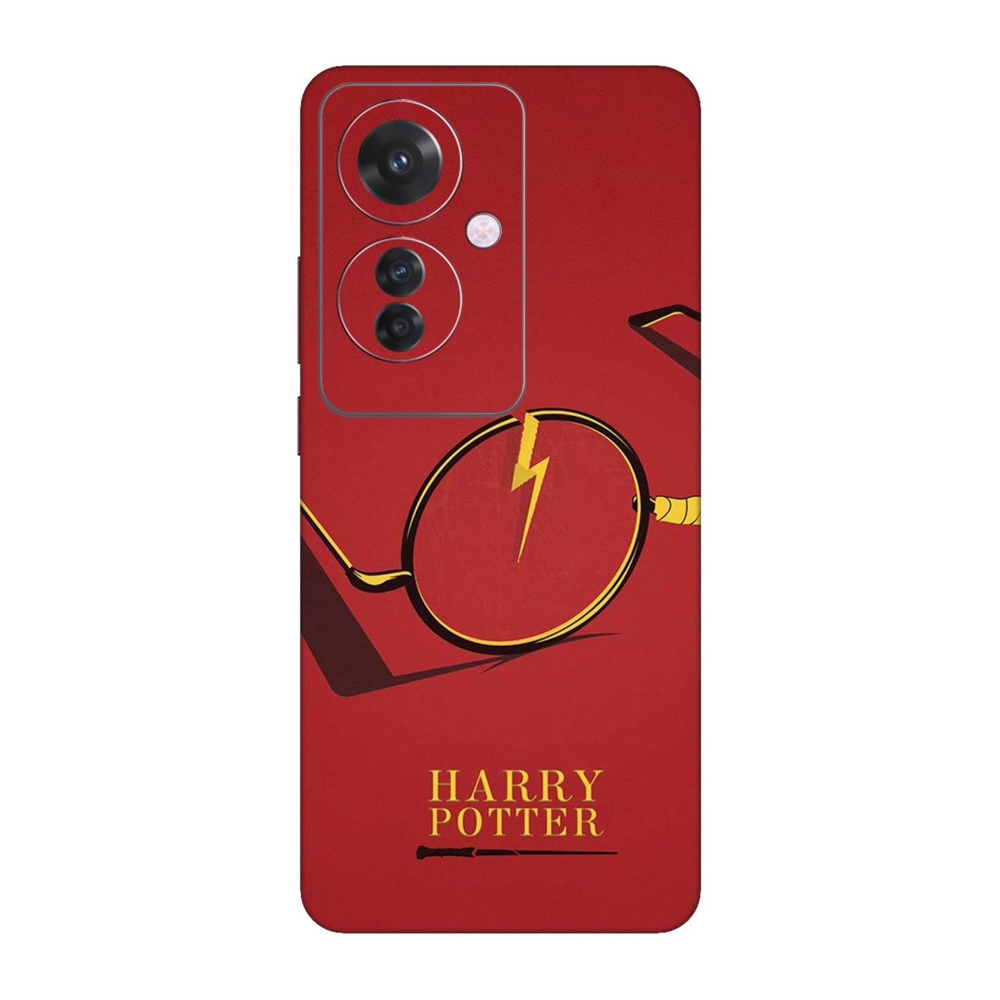 Minimalist Harry Potter Glasses Mobile Skin For Oppo F25 Pro 5G