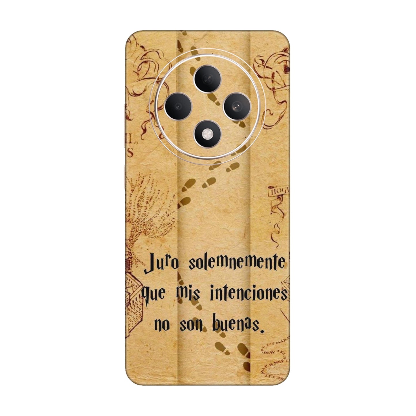 Marauder’s Map Spanish Edition Mobile Skin For Oppo F27 5G