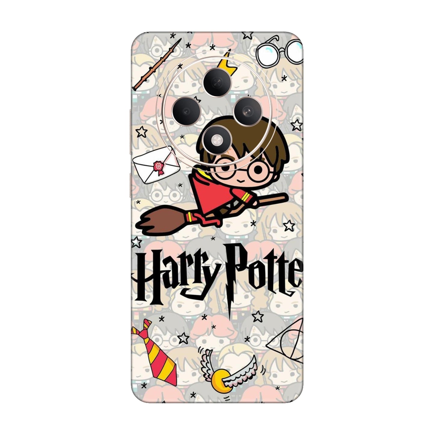 Chibi Harry Potter Magic Icons Mobile Skin For Oppo F27 5G