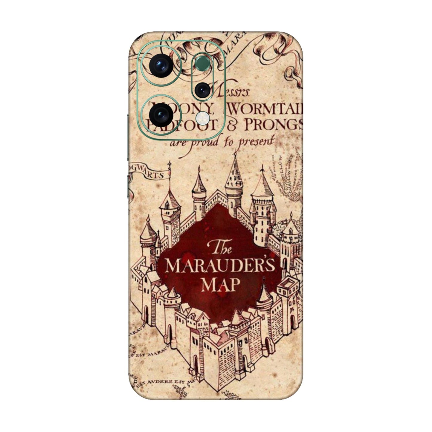 The Marauder's Map Mobile Skin For Oppo Reno 14 5g