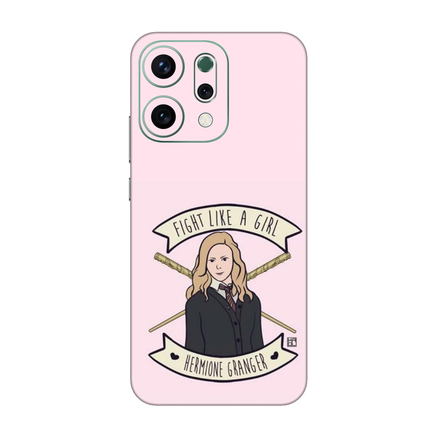 Fight Like a Girl Mobile Skin For Oppo Reno 14 5g