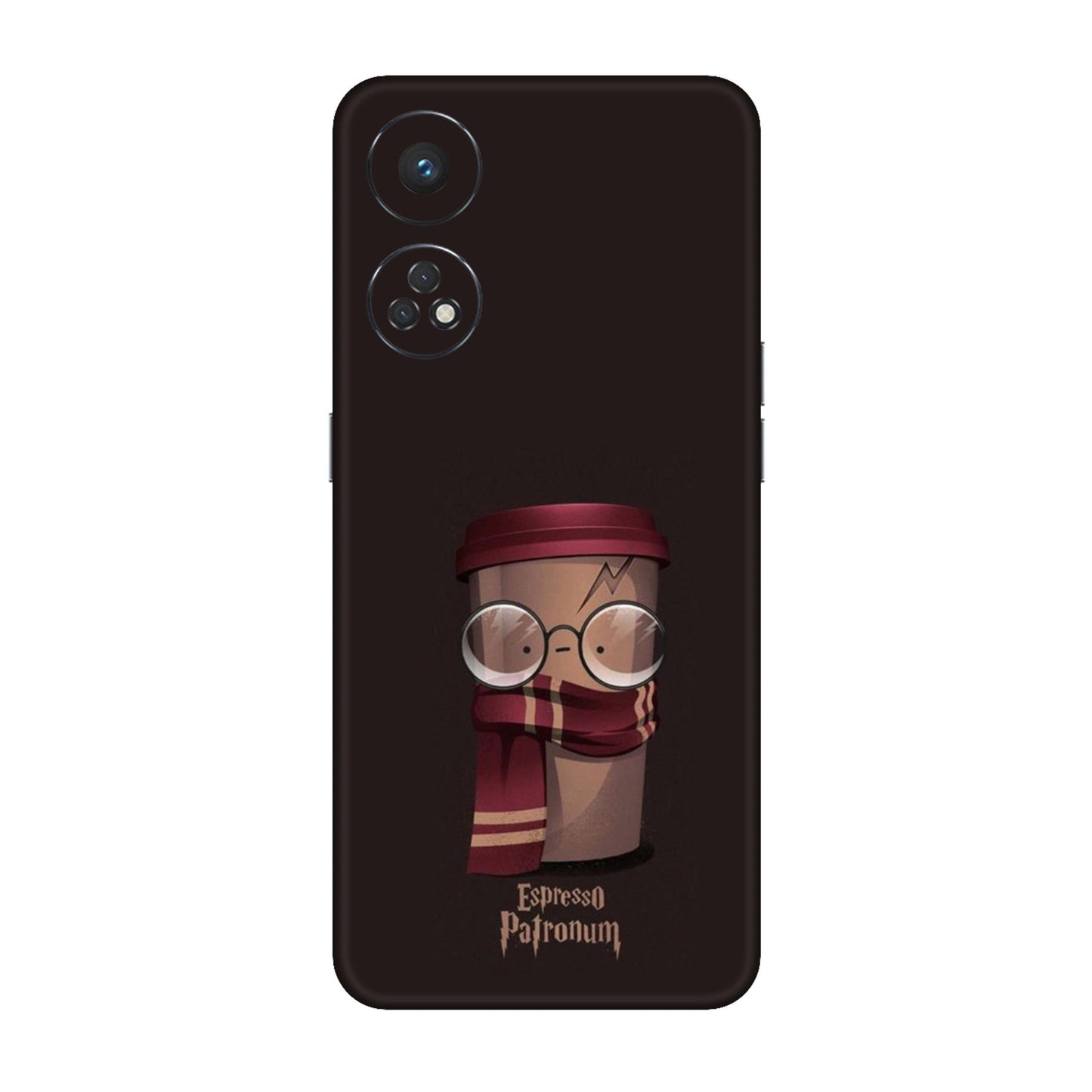 Espresso Patronum Coffee Cup Mobile Skin For Oppo Reno 8t 4G