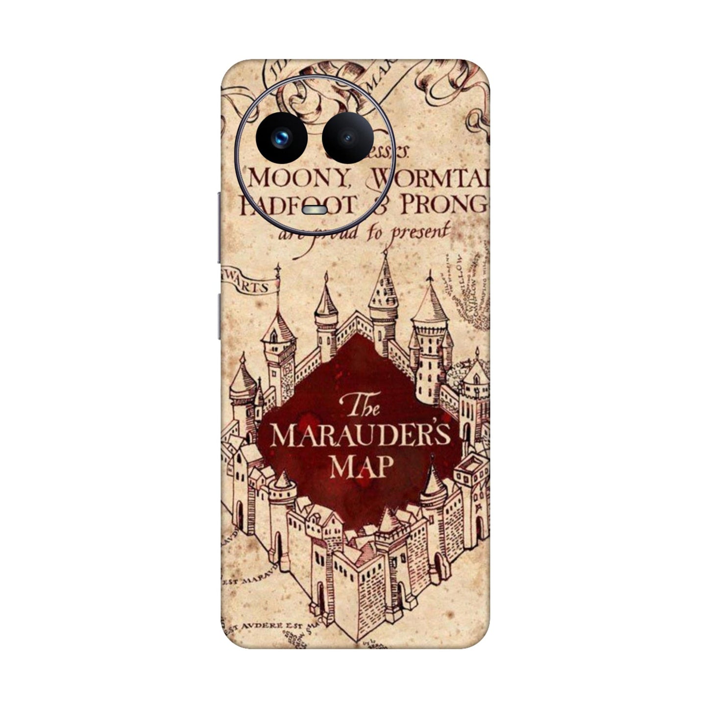 The Marauder's Map Mobile Skin For Realme 11 5g