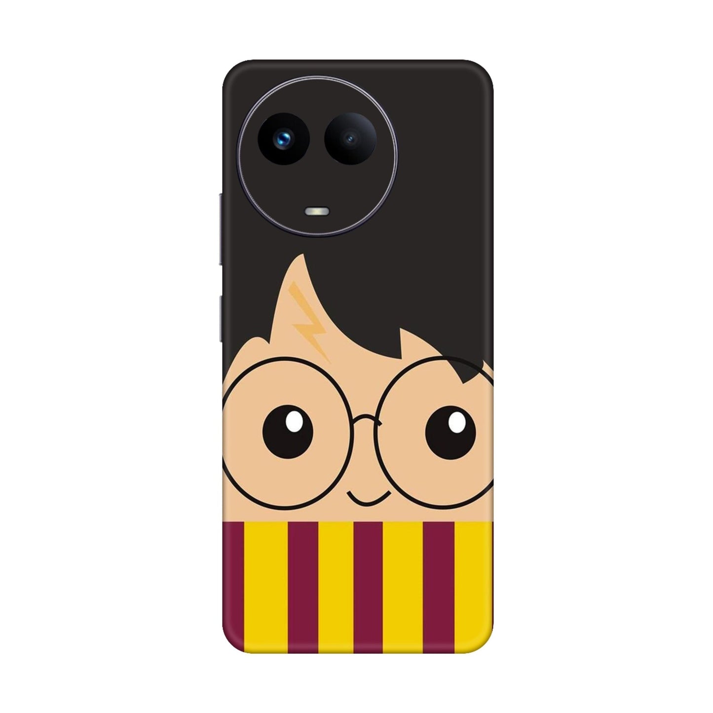Cute Wizard Minimalist Mobile Skin For Realme 11x 5g