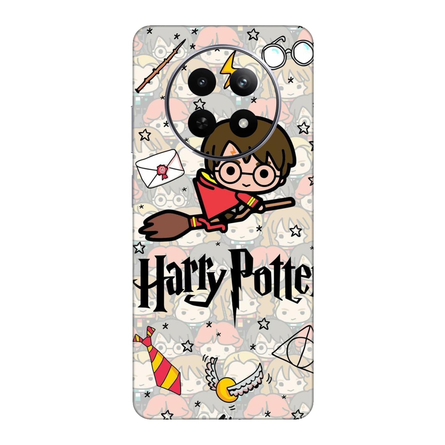 Chibi Harry Potter Magic Icons Mobile Skin For Realme 12 5g