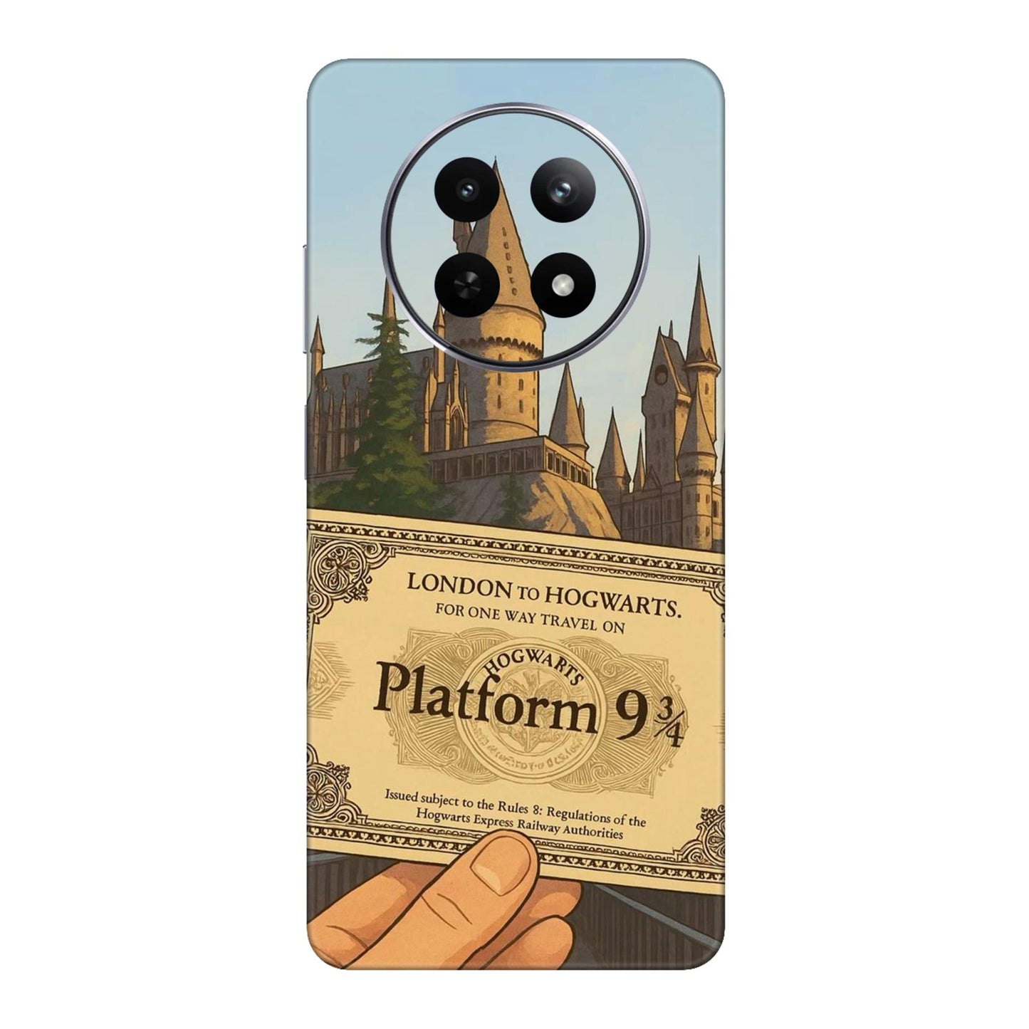 Hogwarts Express Ticket Mobile Skin For Realme 12x 5g