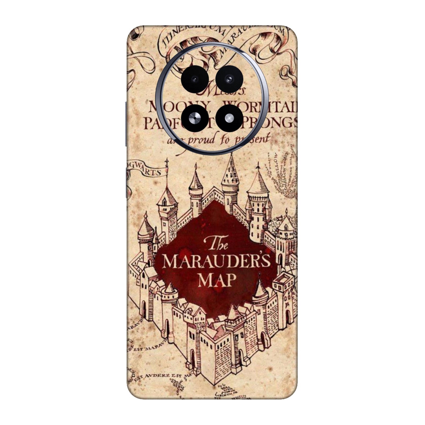 The Marauder's Map Mobile Skin For Realme 13 5g