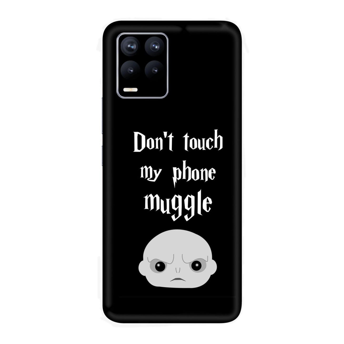 Don't Touch My Phone, Muggle Mobile Skin For Realme 8