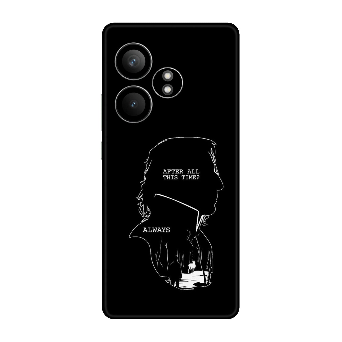 Severus Snape Always Silhouette Mobile Skin For Realme GT 6 5g