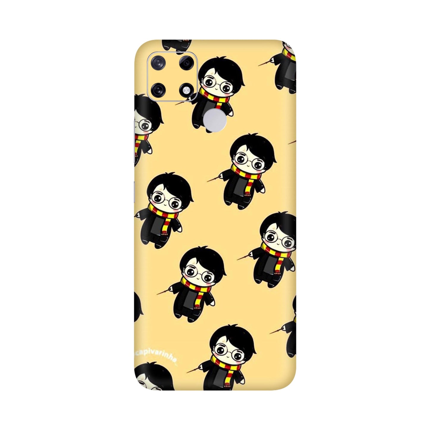 Harry Potter Cartoon Pattern Mobile Skin For Realme Narzo 20