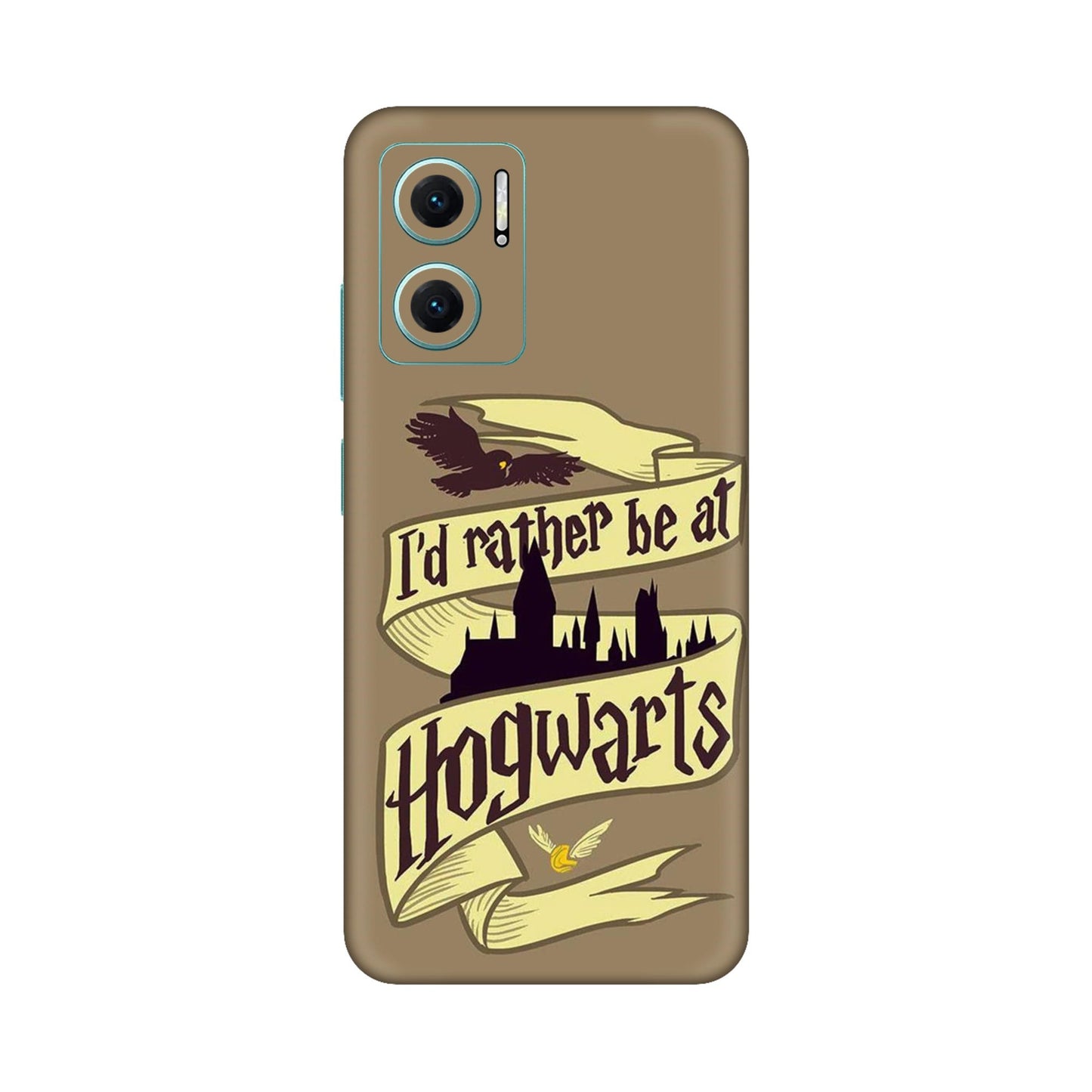 I'd Rather Be at Hogwarts Mobile Skin For Redmi 11 Prime 5g