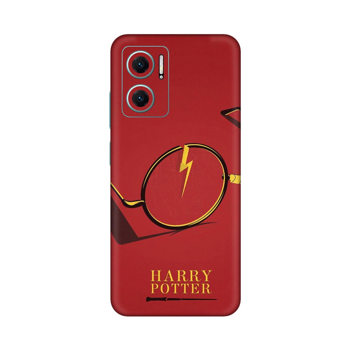 Minimalist Harry Potter Glasses Mobile Skin For Redmi 11 Prime 5g