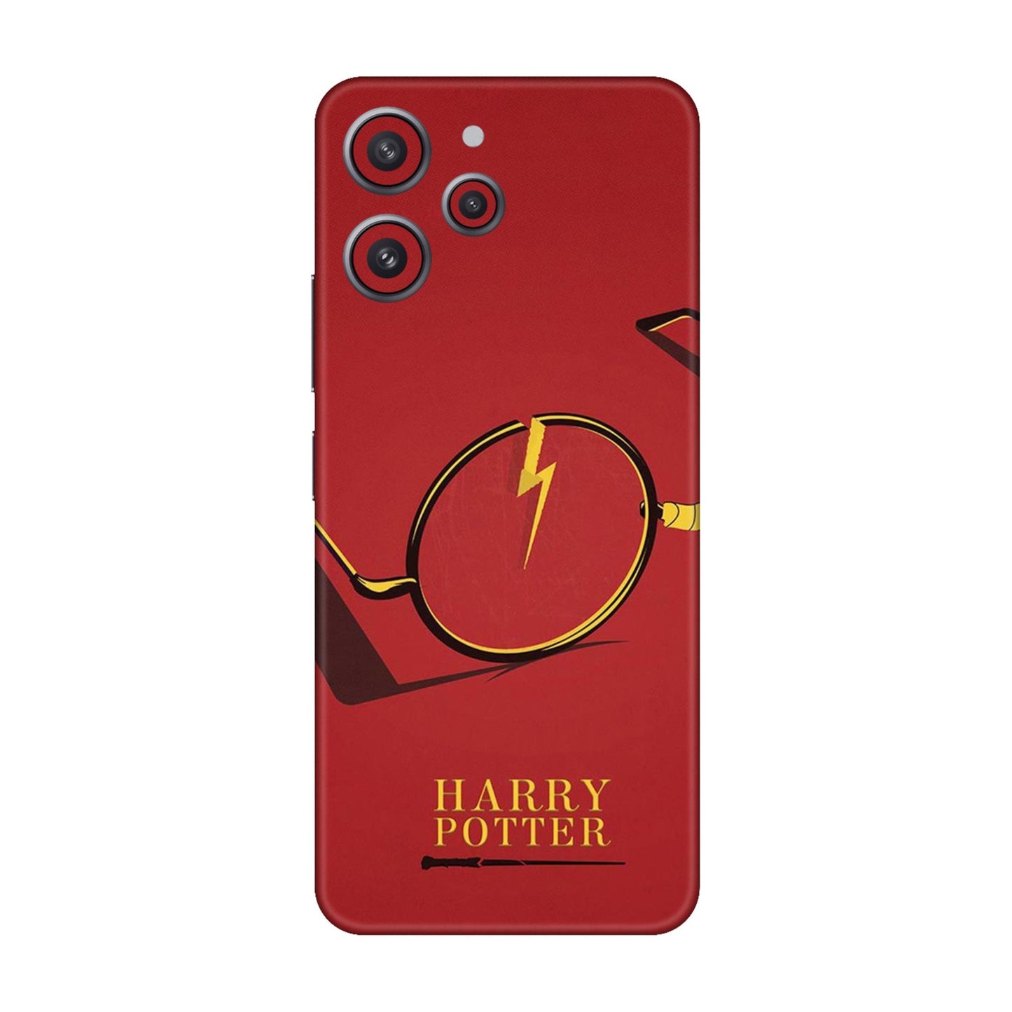 Minimalist Harry Potter Glasses Mobile Skin For Redmi 12 4G