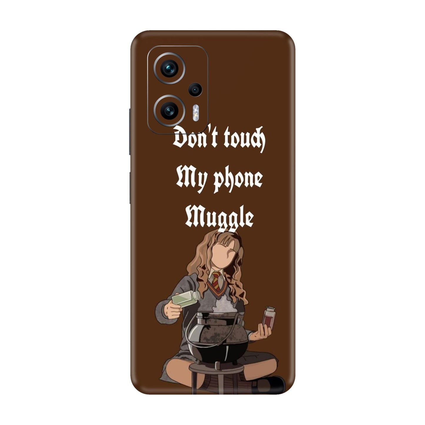 Hermione Dont Touch My Phone, Muggle Mobile Skin For Redmi K50i 5g
