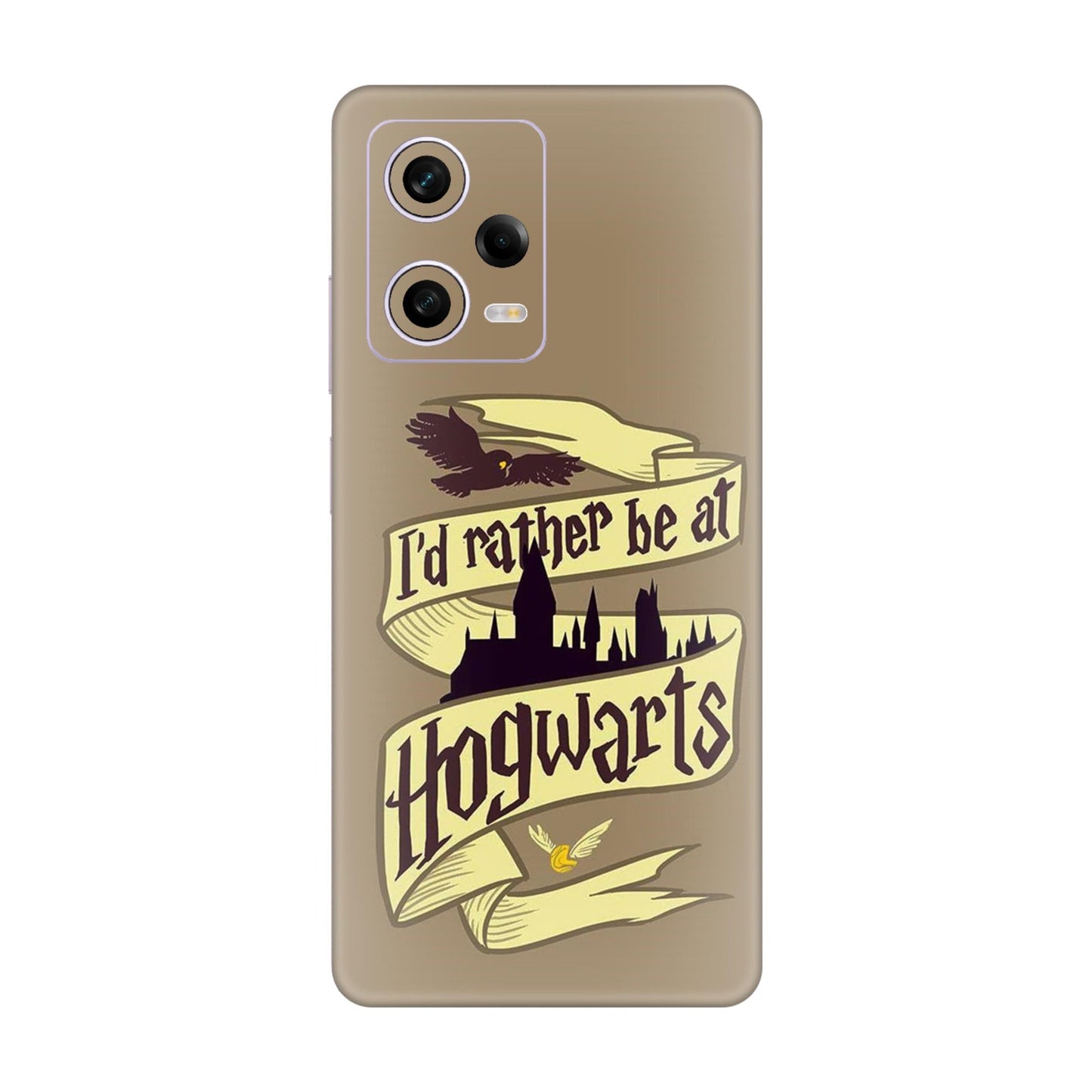 I'd Rather Be at Hogwarts Mobile Skin For Redmi Note 12 Pro 5g