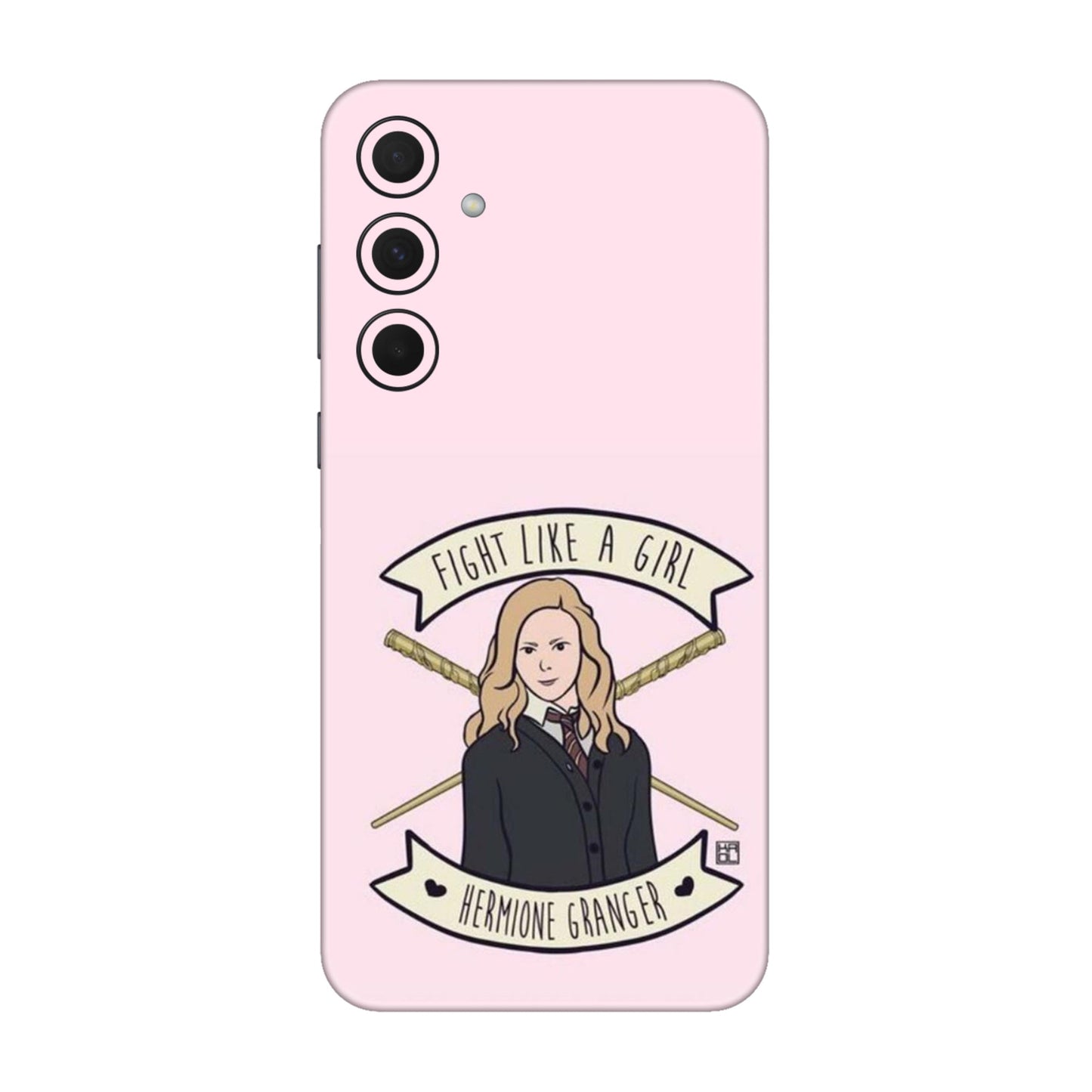 Fight Like a Girl Mobile Skin For Samsung Galaxy A35 5g
