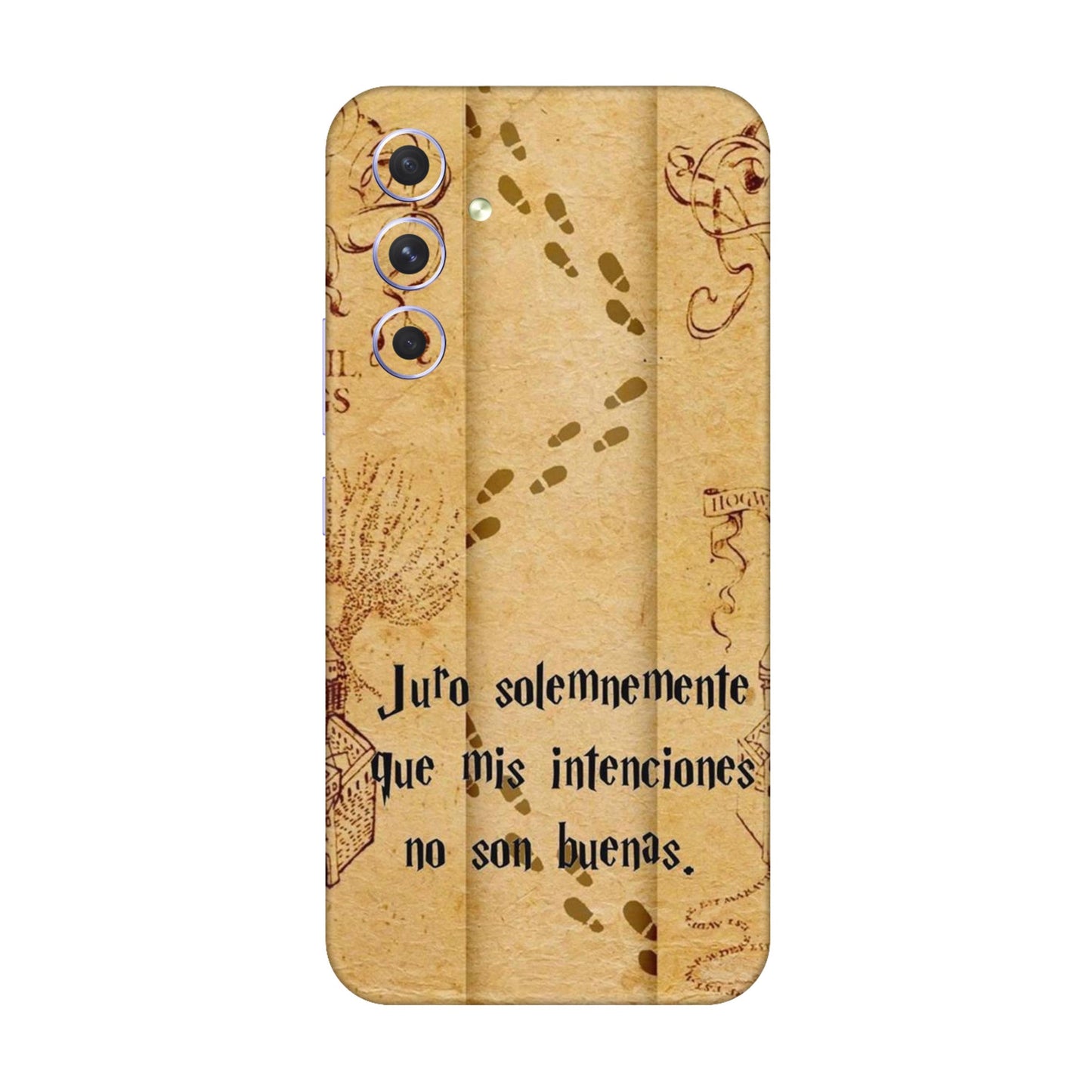 Marauder’s Map Spanish Edition Mobile Skin For Samsung Galaxy A54 5g