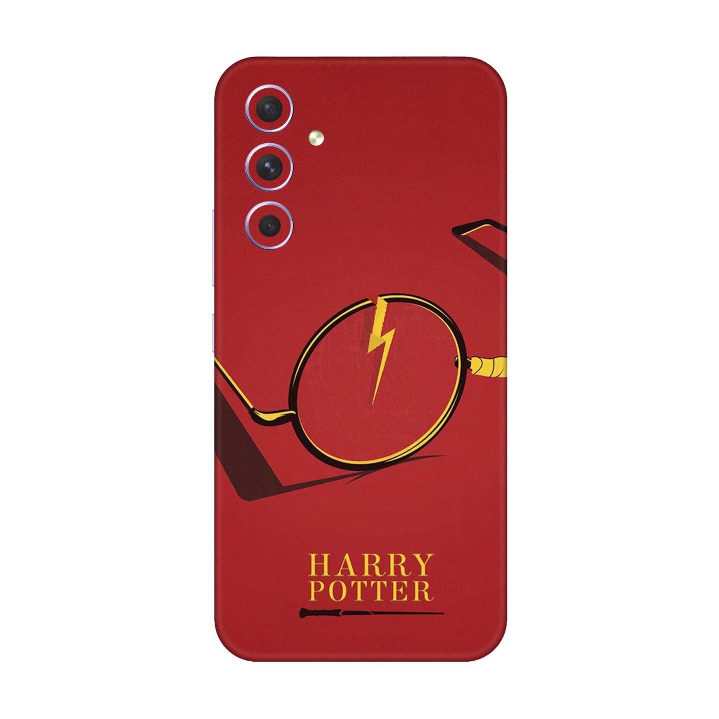 Minimalist Harry Potter Glasses Mobile Skin For Samsung Galaxy A54 5g