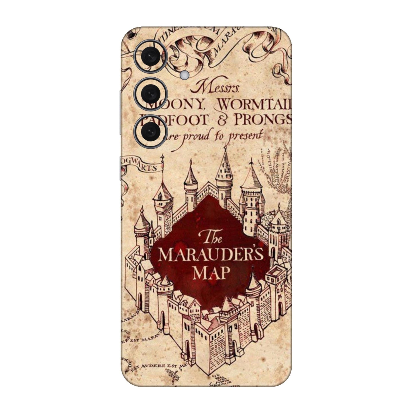 The Marauder's Map Mobile Skin For Samsung Galaxy S25 Fe 5g