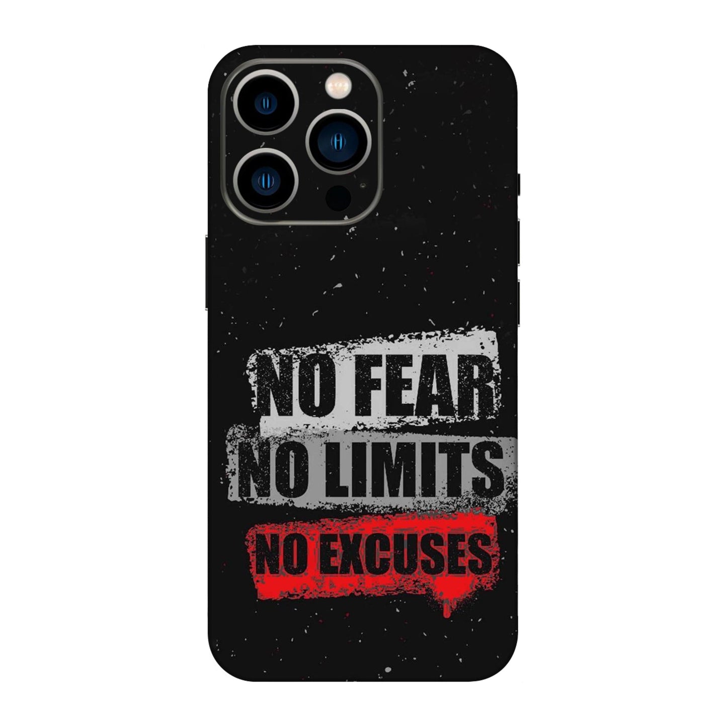 No Fear No Limits Mobile Skin For iPhone 13 Pro