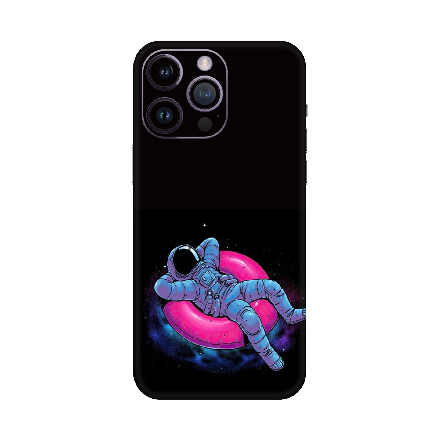 Cosmic Inner Tube Chill Mobile Skin For iPhone 14 Pro