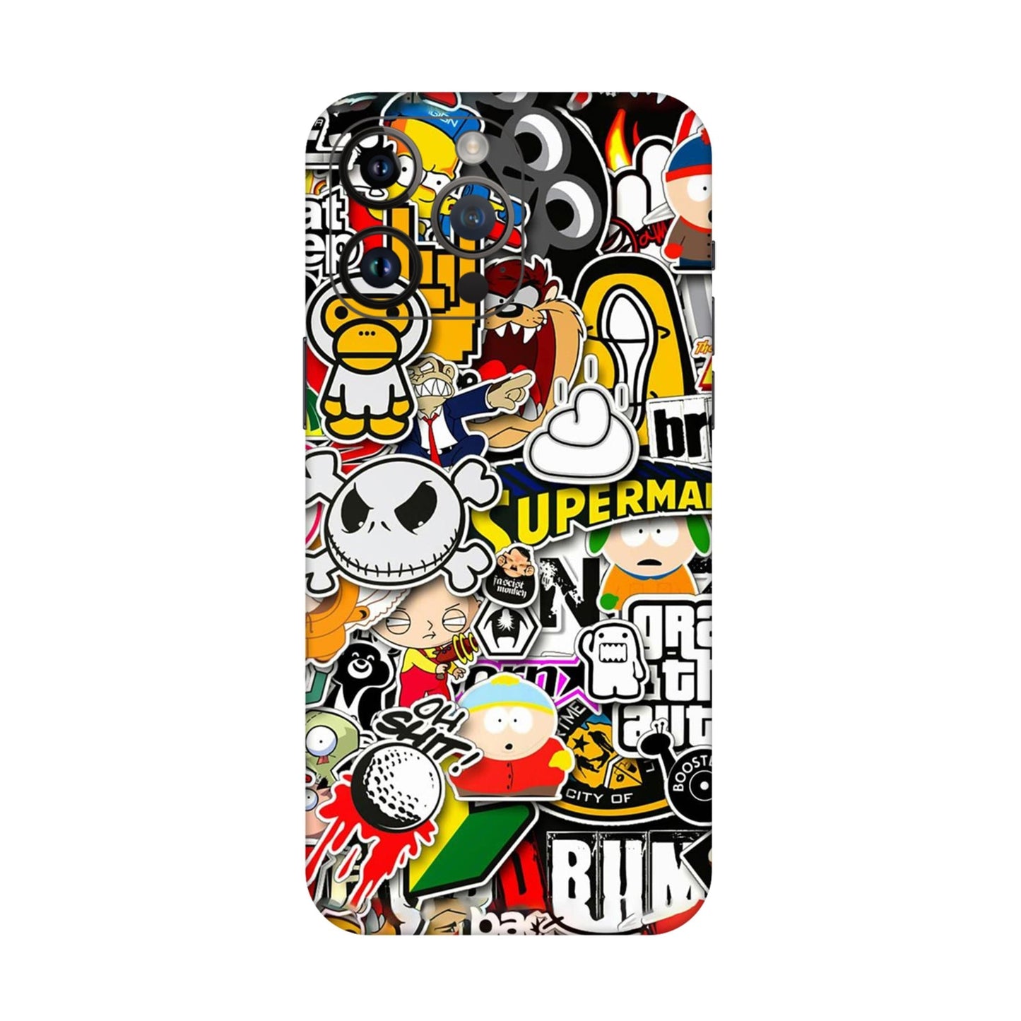 Sukuna Tongue Out Energy Mobile Skin For iPhone 14 Pro Max