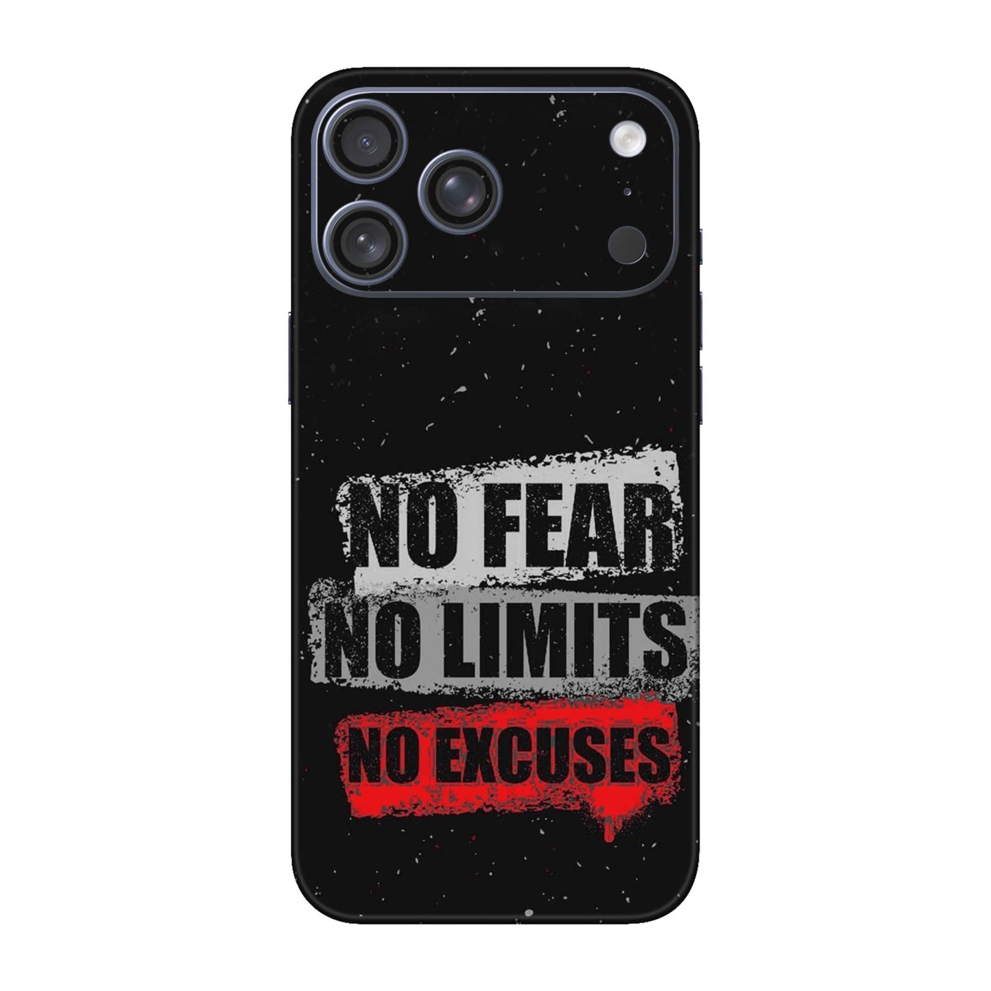 No Fear No Limits Mobile Skin For iPhone 17 Pro Max