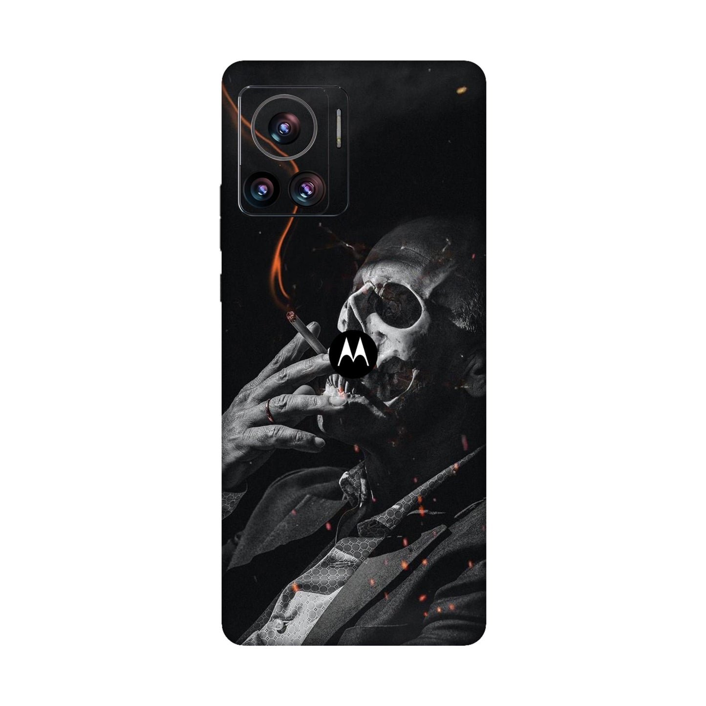 Rainbow Oil Slick Flow Mobile Skin For Motorola Edge 30 Ultra