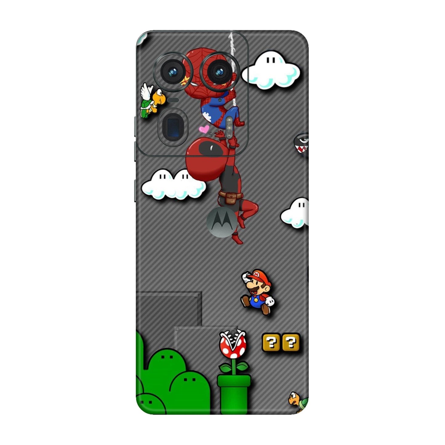 Saiyan Contrast Power Mobile Skin For Motorola Edge 50 Ultra